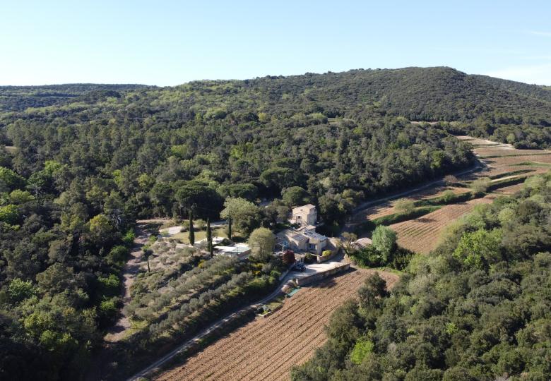 Domaine viticole à vendre dans le Gard vue 1