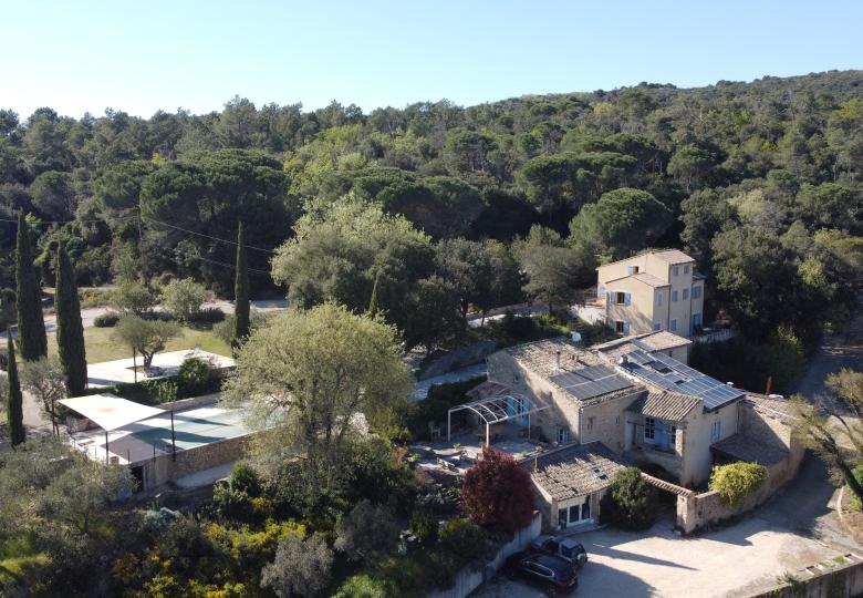 Domaine viticole à vendre dans le Gard vue 2