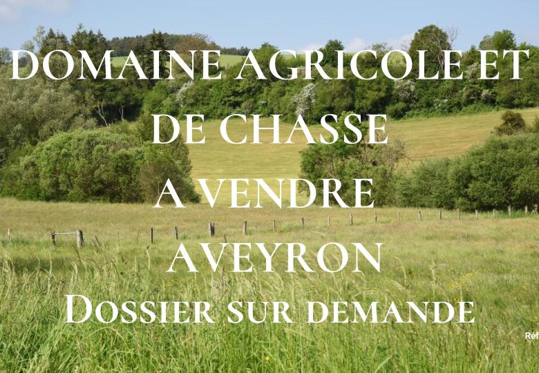 Domaine de chasse Aveyron à vendre