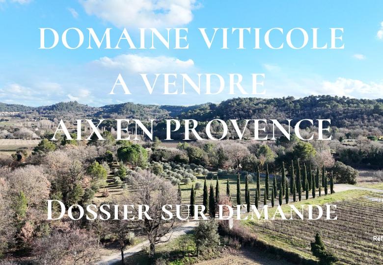 Domaine viticole à vendre Aix en Provence