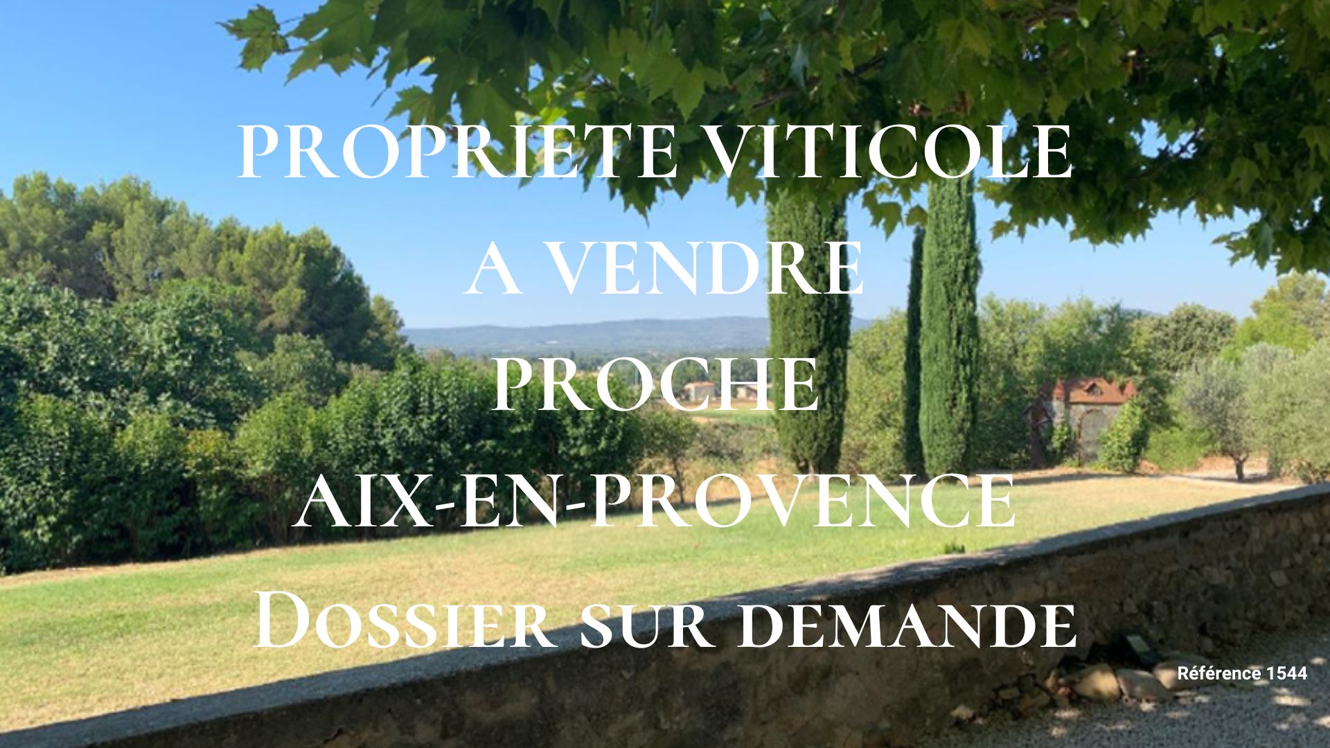 domaine viticole proche aix en provence AOP Luberon