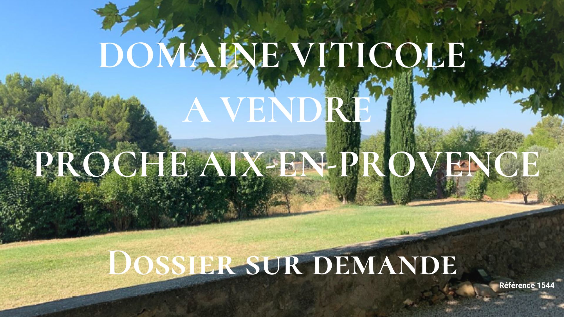 domaine viticole proche aix en provence AOP Luberon