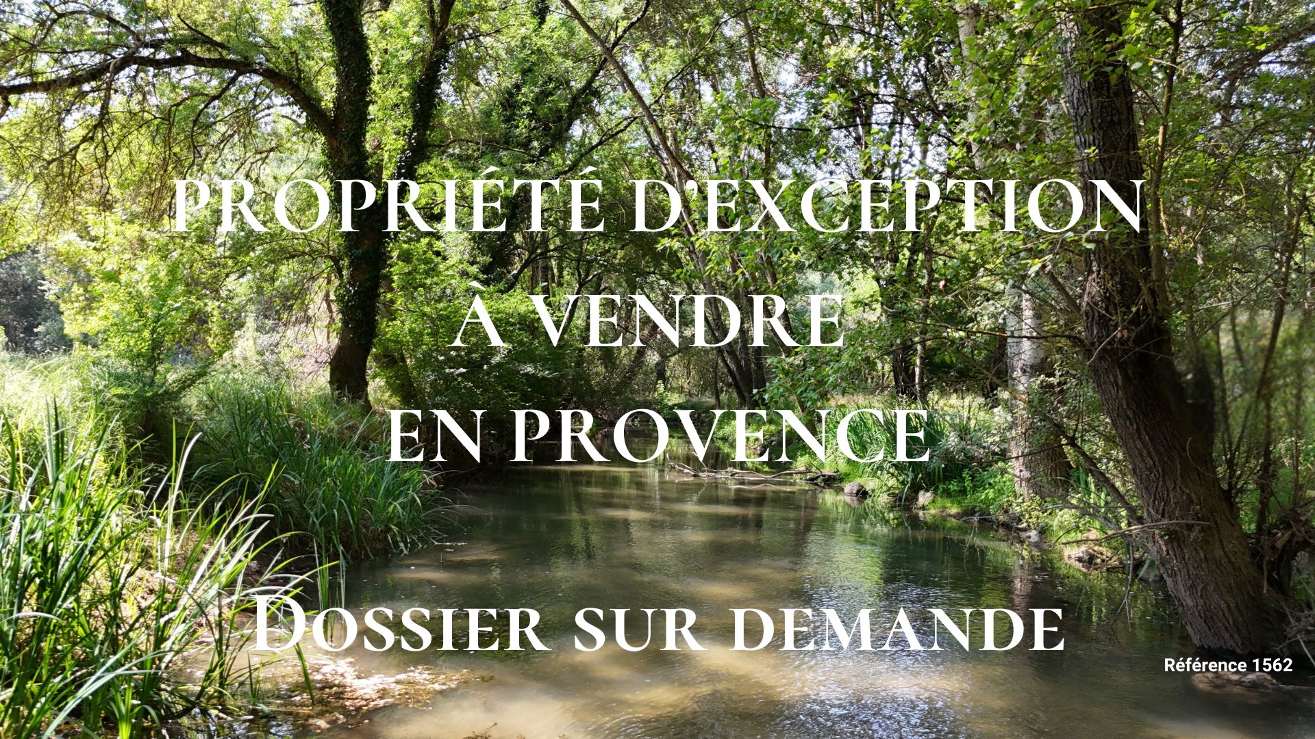 Propriété unique à vendre en Provence