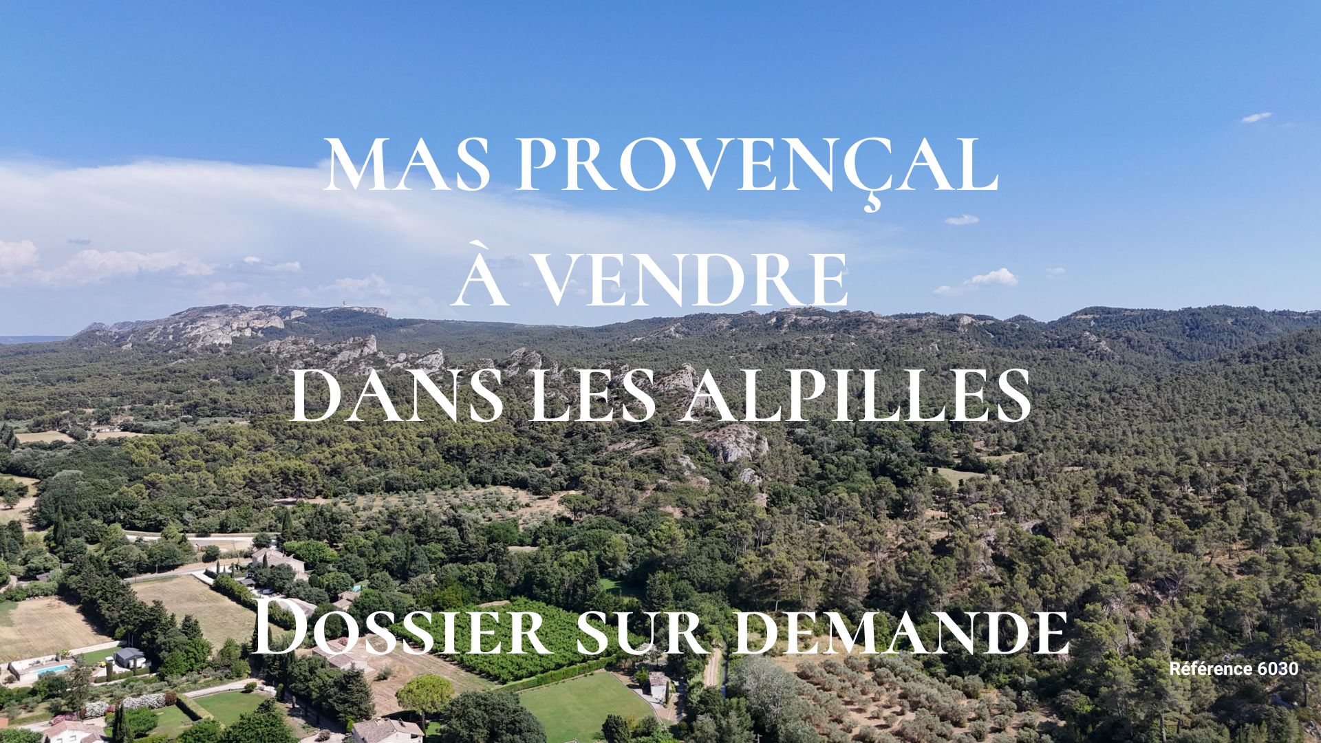 Mas Provençal à vendre proche des Alpilles