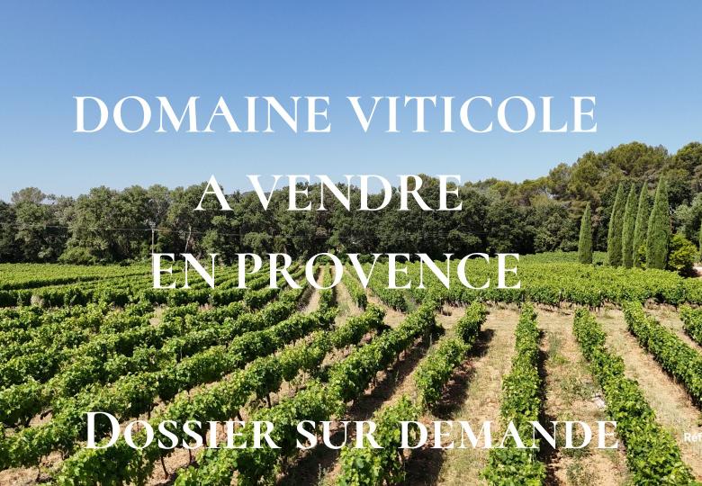 Domaine viticole à vendre en Provence