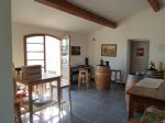 Intérieur villa de-plain-pied vvignoble d'altitude en Languedoc