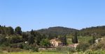 Vue du domaine viticole Bio dans l'Aude en AOP Corbières